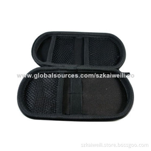 Hot Electronic Cigarette Ego Zip Case with Black Compact Leather